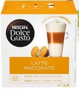 Кава Dolce Gusto Nescafe, в асортименті, 88; 136; 186,4; 188,2; 256 г, Німеччина; позначка X16; лише магазини з каталогу; 01.10–02.11.2026; за наявності; з ПДВ