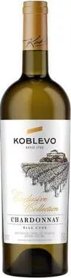 Вино Koblevo Каберне сухе червоне / Шардоне сухе біле, 0,75 л; Україна; Лише магазини каталогу; 01.10–02.11.2026; за наявності; грн з ПДВ.