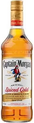 Captain Morgan Spiced Gold, 1 л; у підписі ром, на етикетці spirit drink; Шотландія; Лише магазини каталогу; 01.10–02.11.2026; за наявності; грн з ПДВ.