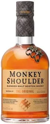 Віскі Monkey Shoulder Blended Malt, 0,5 л; Шотландія; Лише магазини каталогу; 01.10–02.11.2026; за наявності; грн з ПДВ.