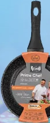 Сковорода Krauff Prime Chef, алюміній, антипригарна, Ø 20 см; вказана вигода 349 грн; учасникам лояльності; у цьому магазині; 01–21.10.2026; за наявності; 12+1/чек: найдешевший із 13 за 0,10 грн
