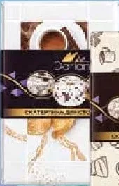 Скатертина Dariana, тканинна основа, 137×100/137×110 см, двошарова/прованс, в ас.; від 179,90 грн; учасникам лояльності; у цьому магазині; 01–21.10.2026; за наявності; 12+1/чек: найдешевший із 13 за 0,10 грн