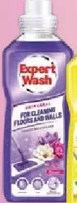 Засіб для миття підлоги Expert Wash Flower/Lemon, 1 л, в ас.; учасникам лояльності; у цьому магазині; 01–21.10.2026; за наявності; 12+1/чек: найдешевший із 13 за 0,10 грн