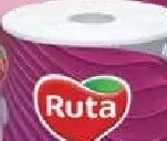 Рушники паперові Ruta Mega, двошарові, 1 шт./уп.; 01–21.10.2026; учасникам лояльності, у цьому магазині, за наявності; 12+1/чек: найдешевша 13-та 0,10 грн