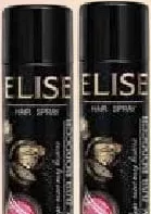 Лак для волосся Elise, мультивітаміни, UV-фільтр, 250 мл; 01–21.10.2026, для учасників лояльності, за наявності, у цьому магазині; 12+1/чек: 13-й найдешевший за 0,10 грн