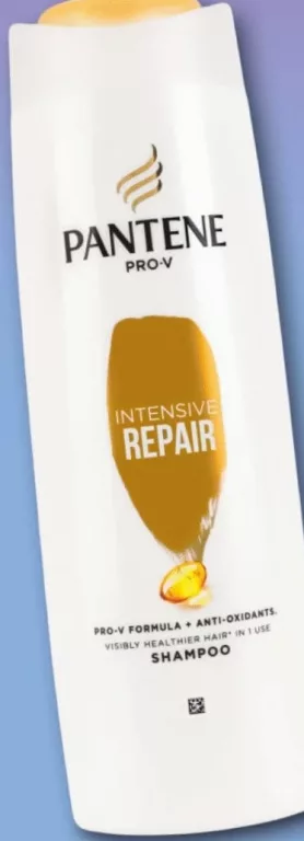 Шампунь «Інтенсивне відновлення» ТМ Pantene, 400 мл; Сімі/Сім23 01–14.10.2026; може бути не в усіх магазинах; ціни можуть змінюватись; стара: середня мережі до акції