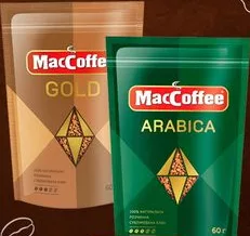 Кава розчинна ТМ MacCoffee Gold / Arabica, 60 г; ціна від 109,90 грн