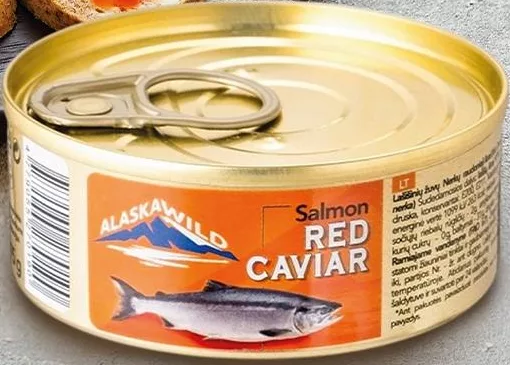 Ікра нерки солона Alaska Wild, 95 г; не більше 6 одиниць в одному чеку
