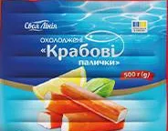 Крабові палички Своя Лінія, охолоджені, 500 г; не більше 6 одиниць в одному чеку
