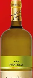 Вино FRATELLI Fragolino Bianco, белое полусладкое, 9–13%, Украина, 1,5 л; не более 6 единиц в одном чеке