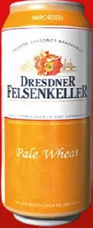 Dresdner Felsenkeller: Pilsner светлое фильтрованное пастеризованное 4,9% / Pale Wheat светлое пшеничное нефильтрованное / Black Beer тёмное фильтрованное пастеризованное 5%; Германия, 500 мл; максимум 6 ед. в чеке