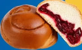 Chiflă cu gem de vișine, marcă Producție proprie, 70 g; LotOK, Kyiv și regiunea Kyiv, în limita stocului, 05–11.10.2026
