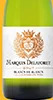 Вино ігристе Marquis Delaforet Blancs de Blancs, брют, 0,75 л, 11%, Франція