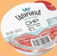 Творог 12% ТМ «Галичина», 300 г; 29.09–12.10.2026, при наличии акционного товара в магазине
