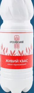 Квас живий хлібний Арсеніївський, 1 л; 28.09–11.10.2026, Київ і Київська обл., за наявності