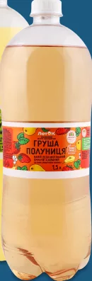 Напій ЛотОк: кактус-лайм / груша-полуниця Zero, сильногазований, 1,5 л; 28.09–11.10.2026, Київ і Київська обл., за наявності