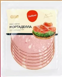 Ковбаса варена Мортаделла Глобино, вищого ґатунку, 105 г; 29.09–12.10.2026