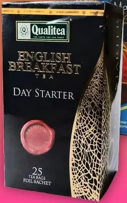 Чай чорний Qualitea в асортименті, 25×1,8 г / 25×2 г; ціна від