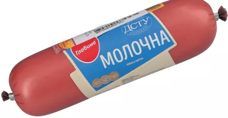 Колбаса Глобино Молочная, варёная, высшего сорта, 400 г; 30.09–13.10.2026
