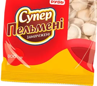 Пельмени Рудь Супер пельмени, замороженные, 800 г; 30.09–13.10.2026