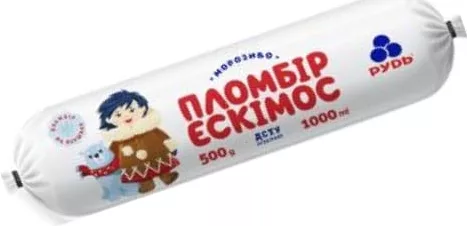 Мороженое Рудь пломбир Эскимос, 500 г; даты на странице: 30.09–13.09.26