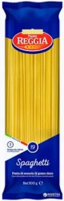 Макарони Pasta Reggia Спагетоні / Пера / Ріжки / Спагет, 500 г; на фото також Fusilli; 30.09–13.10.2026