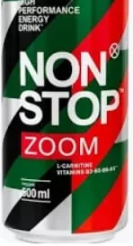 Напій енергетичний Non Stop Zoom, сильногазований, 0,5 л; 30.09–13.10.2026
