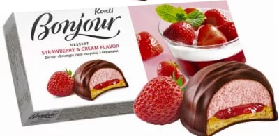 Desert Konti Bonjour, sortimente diverse, 232 g; 30.09–13.10.2026