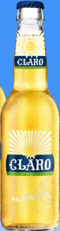Claro bere blondă, 0,33 l; preț anterior până la 65,50 UAH