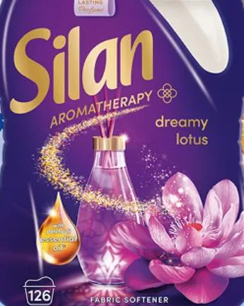 Silan balsam de rufe, sortimente: Fresh Control / Aromatherapy Dreamy Lotus / Fascinating Frangipani, 2,7 l, 126 spălări; 07–20.10