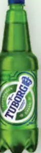 Пиво Tuborg Green светлое пастеризованное 4,6%, ПЭТ 0,9 л; 20–26.10.2026; ограничено; не оптом
