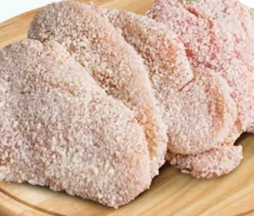 Власне класне! Пчілка. Шницель куриный в панировке, охлаждённый, в газовой упаковке, весовой; цена за 100 г; ограничено; не оптом