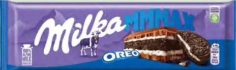Шоколад Milka MMMAX Oreo с кусочками печенья / клубничный чизкейк и печенье, 300 г; арахис и карамель, 276 г; ограничено; не оптом