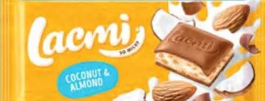 Roshen Lacmi молочный: миндаль-кокосовый крем / арахис-карамель-арахисовая начинка, 84 г; Nut Out молочный/чёрный с целым миндалём/фундуком, 90 г; от 44.90 грн, ранее от 73.30 грн; ограничено; не оптом