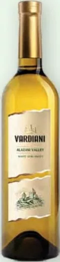 Вардіані Vardiani Вино Алазанская долина белое полусладкое, 11%, 0,75 л; ограничено; не оптом