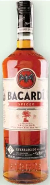 Спиртной напиток на основе рома Bacardi Spiced, 40%, 0,7 л / 1 л; от 499,90 грн, ранее от 685,70 грн; ограничено; не оптом