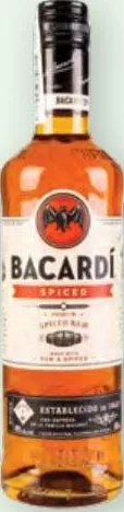 Спиртной напиток на основе рома Bacardi Spiced, 40%, 0,5 л; ограничено; не оптом