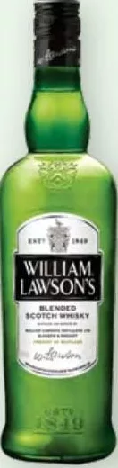 Виски William Lawson’s, купажированный шотландский, 40%, 0,7 л; ограничено; не оптом