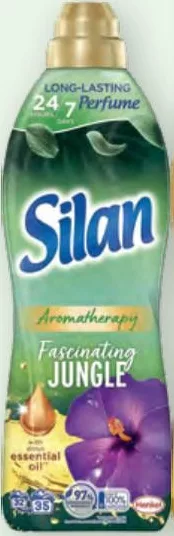 Ополаскиватель Silan Ароматерапия, Удивительные джунгли / Захватывающий Франжипани, 770 мл; количество ограничено, не оптом