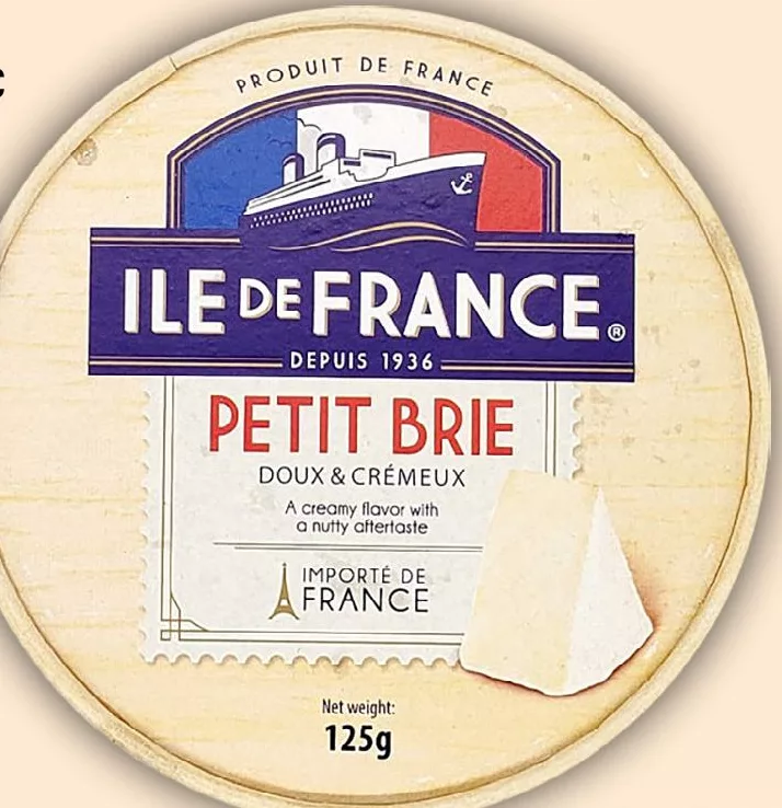 Сир брі Ile de France Petit Brie, 125 г
