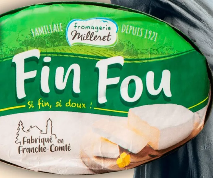 Сир Milleret Le Fin Fou 20%, 180 г
