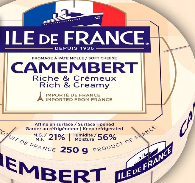 Сир Камамбер 40% ТМ Іль де Франс (Ile de France), 250 г