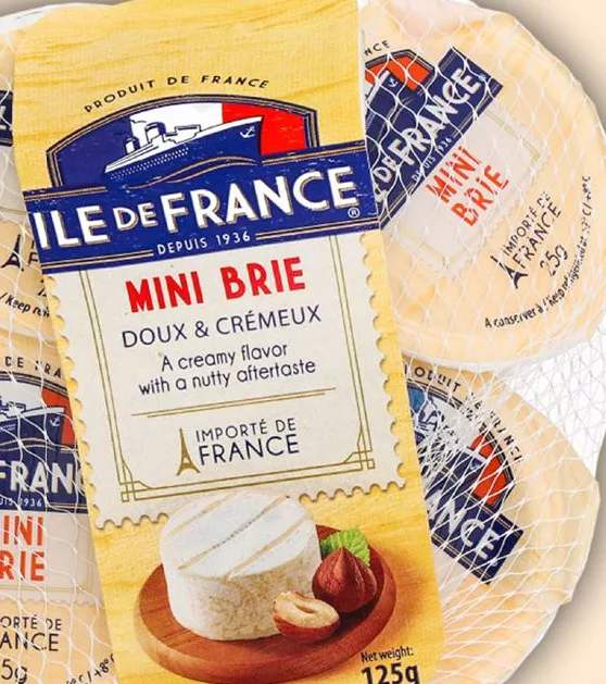 Сир Ile de France Mini Brie, 5 × 25 г