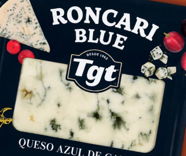 Сир Roncari Blue TGT 45%, овечий або козячий, 100 г