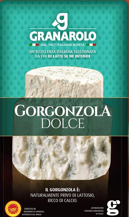 Сир Granarolo Gorgonzola Dolce DOP, 48%, 200 г