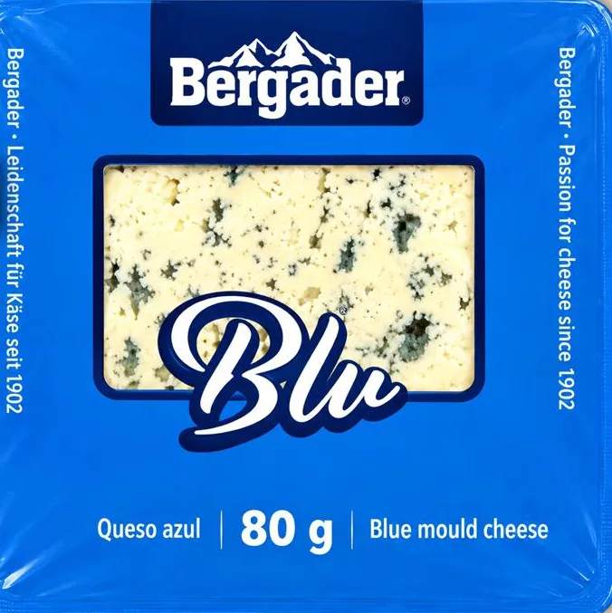 Сир Bergader Blu, 45%, 80 г