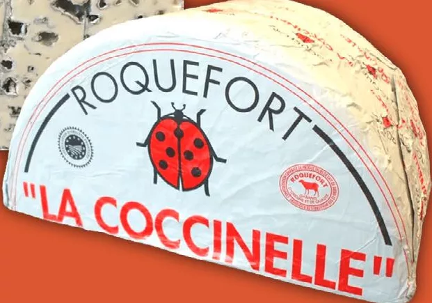 Сир Papillon Roquefort La Coccinelle, 52%, за 100 г