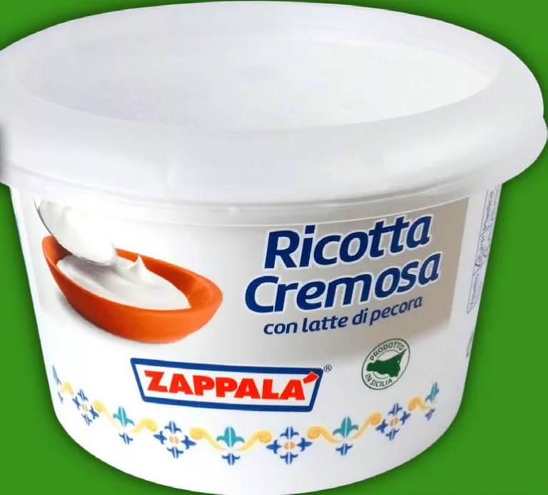 Сир овечий Рікота 12% ТМ Заппала (Zappalà), 180 г