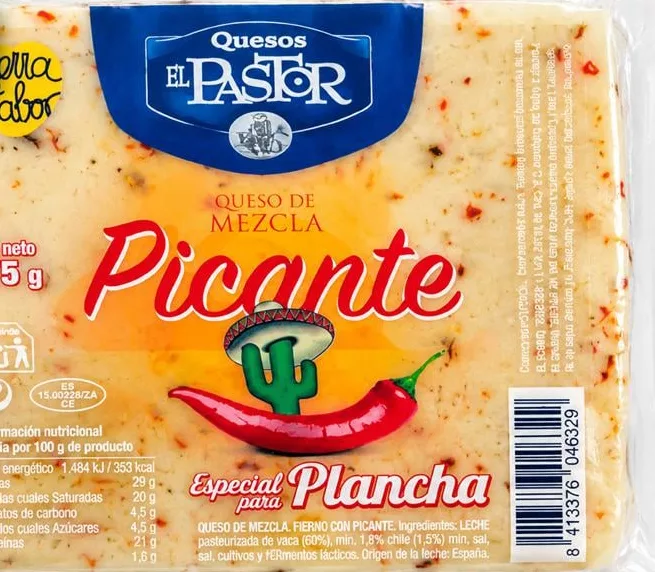 Сир El Pastor Picante для грилю з чилі, 52%, 175 г