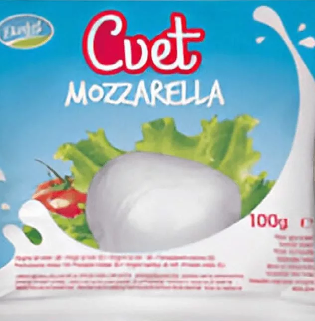 Сир Моцарелла 40% ТМ Cvet, 100 г
